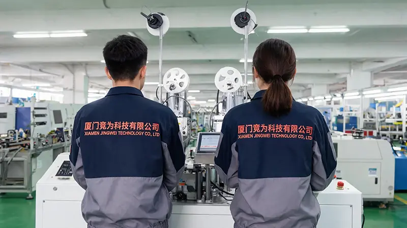 XIAMEN JINGWEI Technology เพิ่มประสิทธิภาพการผลิตด้วยเครื่องปอกสายไฟอัตโนมัติรุ่นใหม่