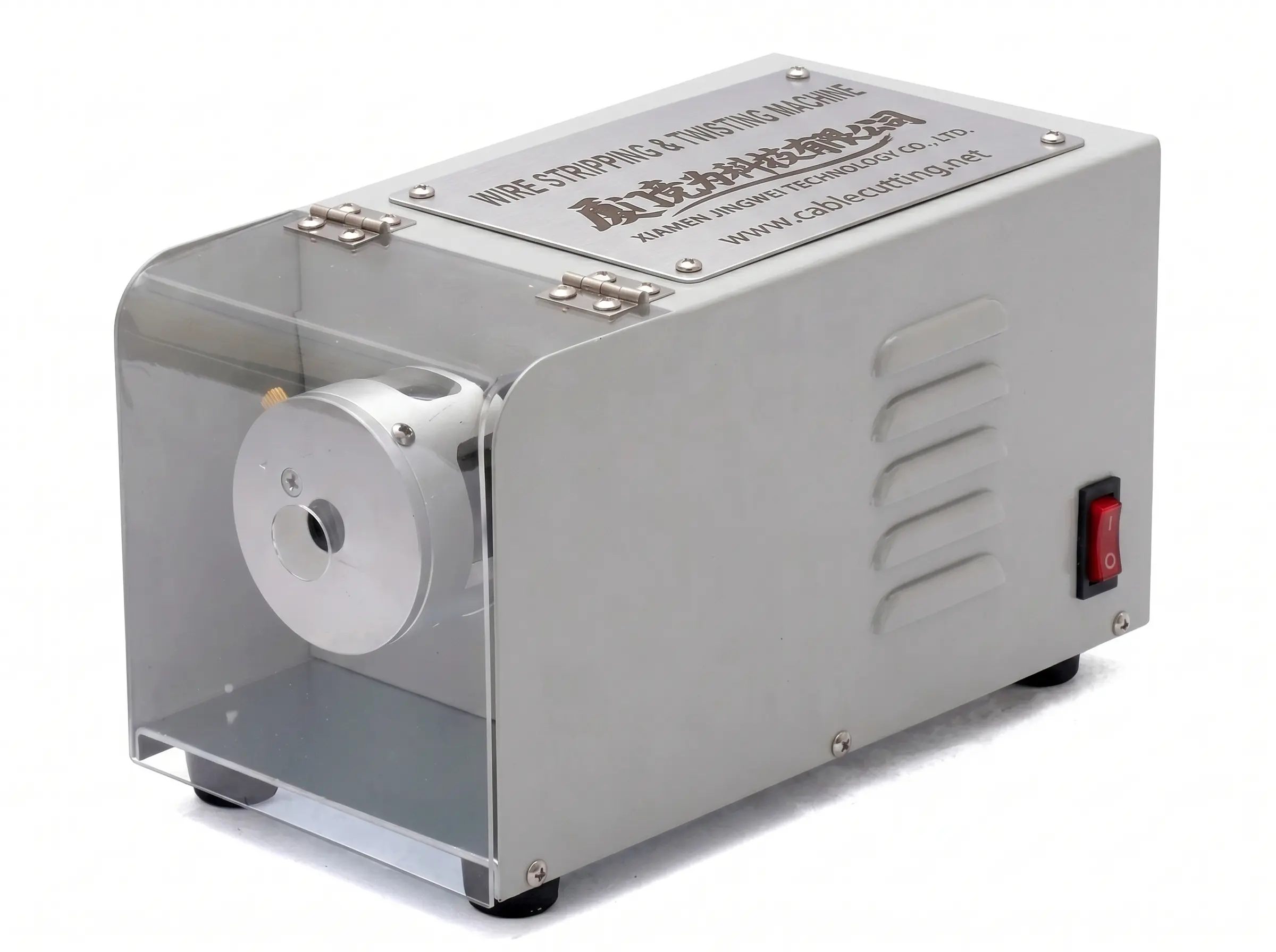 เครื่องปอกและบิดสายไฟกึ่งอัตโนมัติ WPM-190 | เครื่องจักรคุณภาพสูงจาก JINGWEI