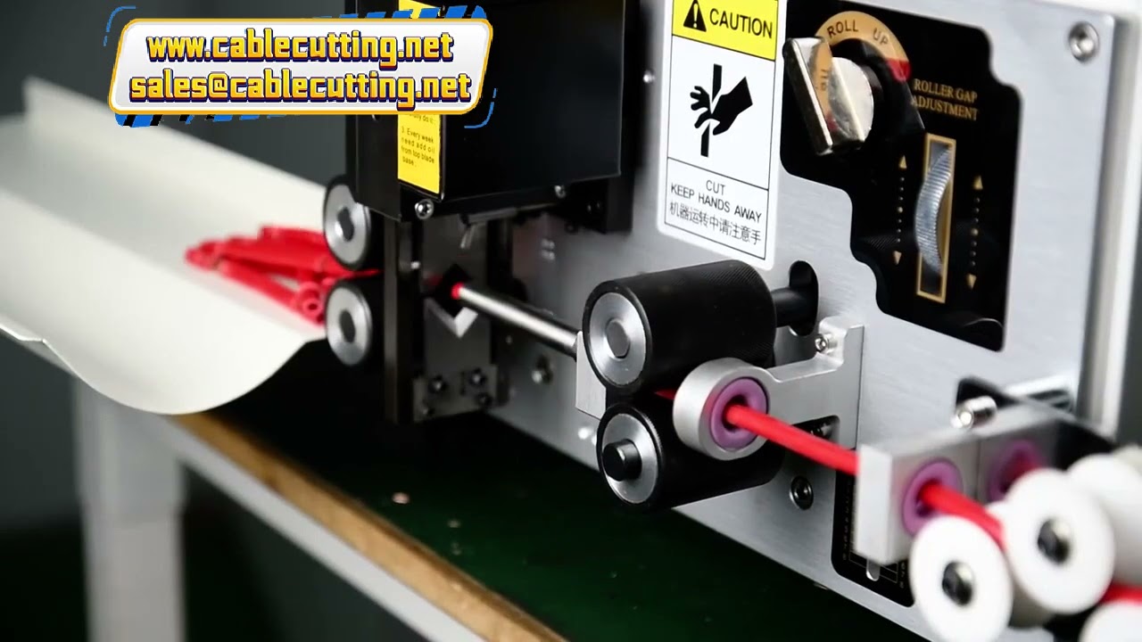 เครื่องปอกสายไฟไฟฟ้า เครื่องปอกสายคอมพิวเตอร์ สูงสุด 10mm2 พร้อมใบมีดเสริม 1 ชุด