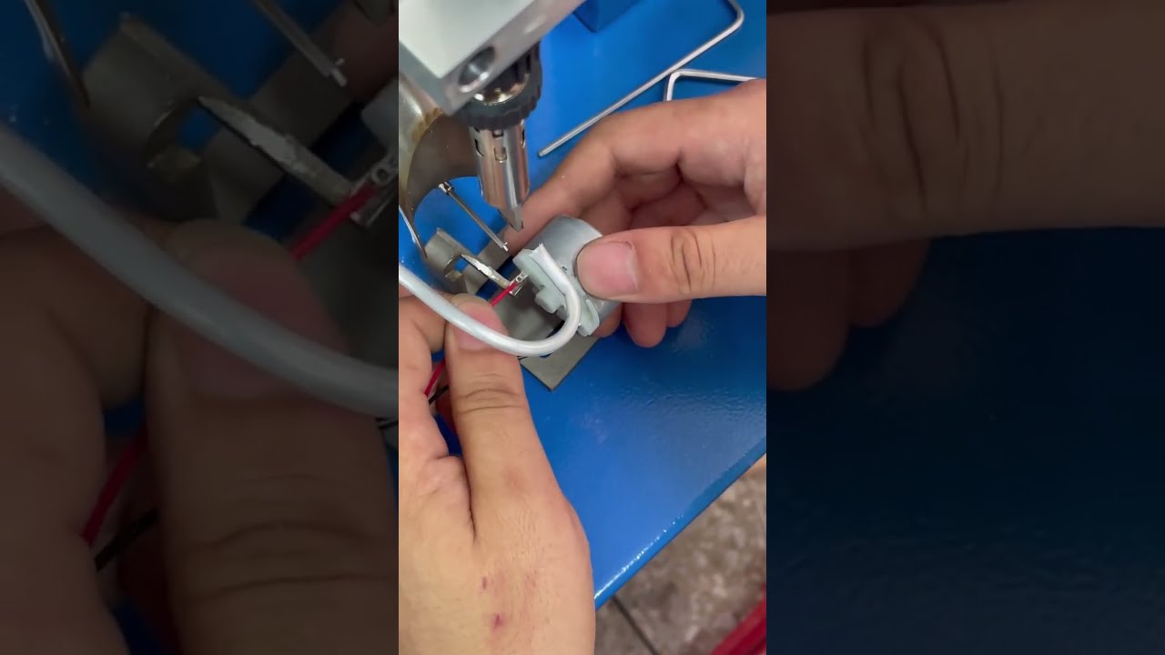 Semi-Automatic Soldering Machine - Industrial Equipment Real Shot