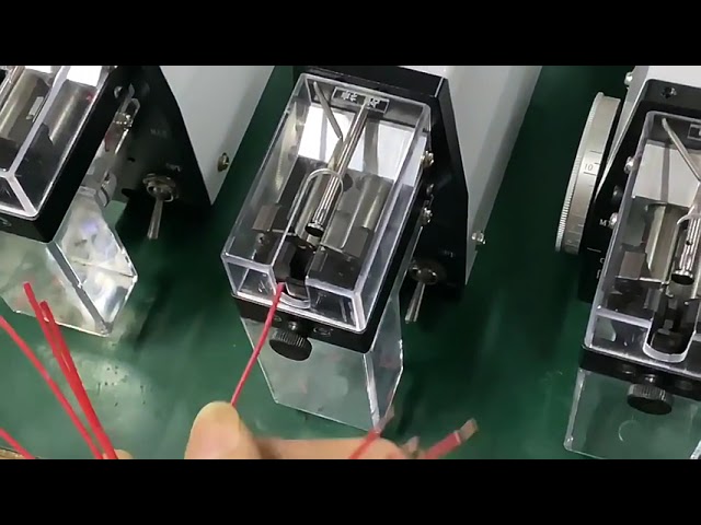 เครื่องปอกสายไฟนิวเมติกแบบพกพา Pure Pneumatic สำหรับสายเคเบิลแบบหลายคอร์ | ปอกเปลือกสายไฟเร็วแรง