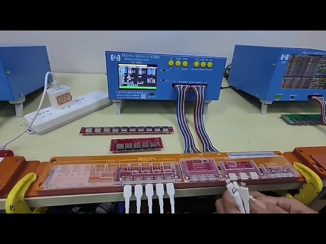 เครื่องทดสอบสาย USB และสายข้อมูล Type-C แบบอัตโนมัติ | เพิ่มประสิทธิภาพการผลิต