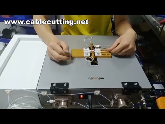 เครื่องผลิตสาย USB อัตโนมัติ | เครื่องจักรสาย USB แบบครบวงจร | เครื่อง Push สาย USB