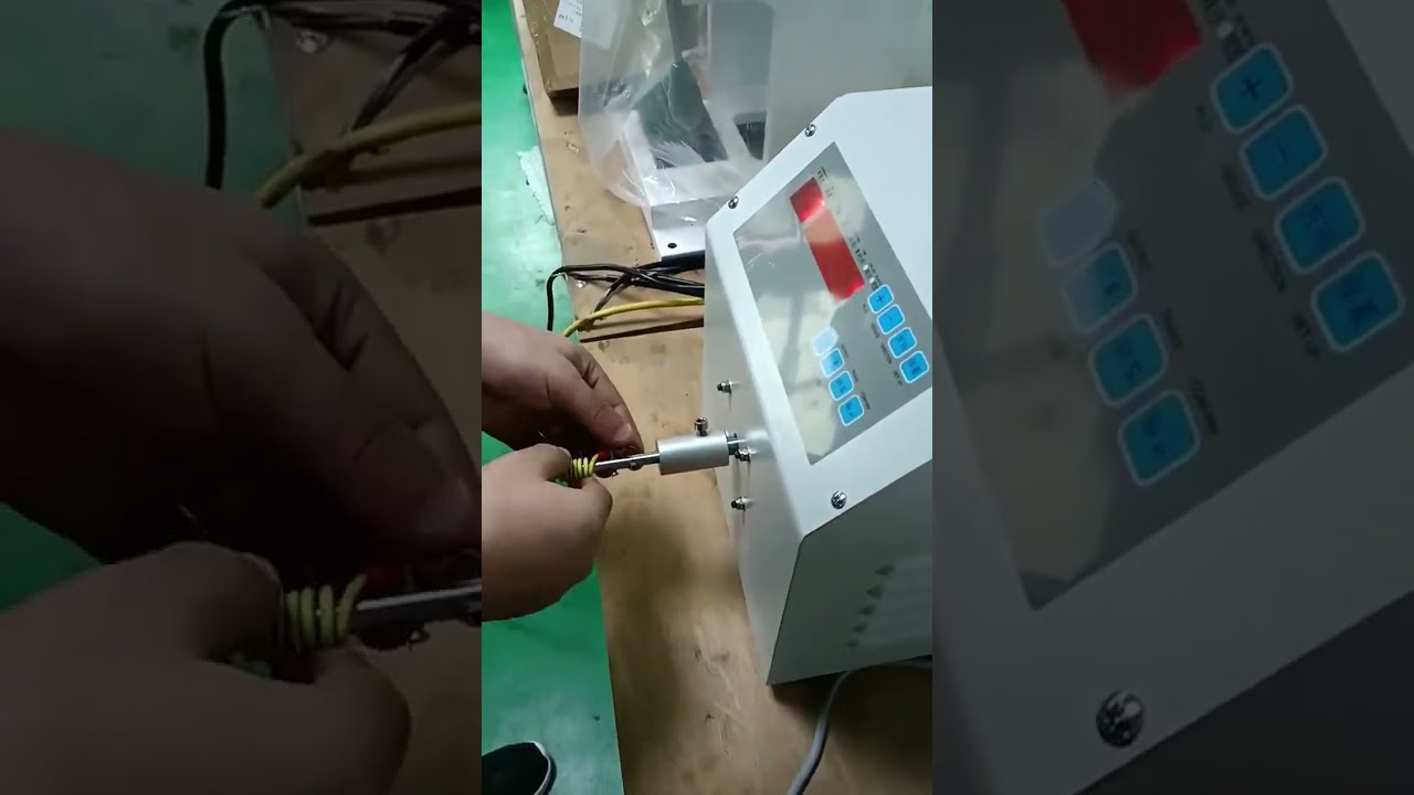 ฟังก์ชันเครื่องม้วนสายไฟแบบปรับแต่งได้สำหรับโรงงาน #machine #cablewirestrippingmachine #factory #tools