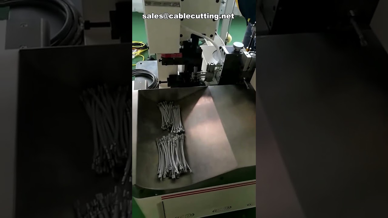 Automatic Flat Cable Double-End Terminal Pressing and Crimping Machine