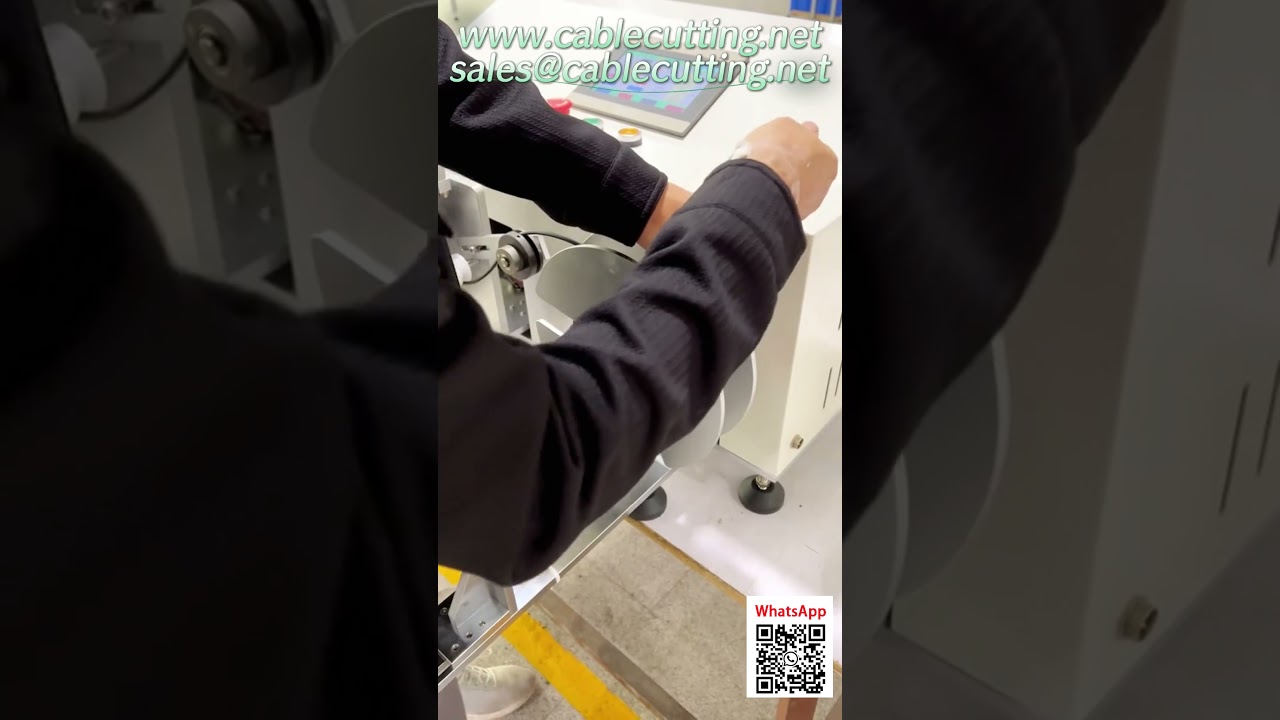 เครื่องพันสายไฟอัตโนมัติระบบนับเมตร จากโรงงานผู้ผลิตอุปกรณ์เคเบิล