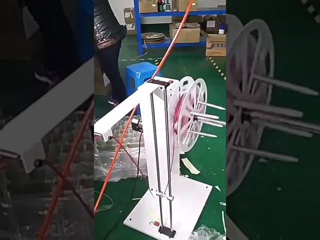 เครื่องป้อนสายไฟอัตโนมัติ Full Automatic พร้อมระบบควบคุมแรงดึง 15KG - เครื่องป้อนลวดและสายเคเบิล
