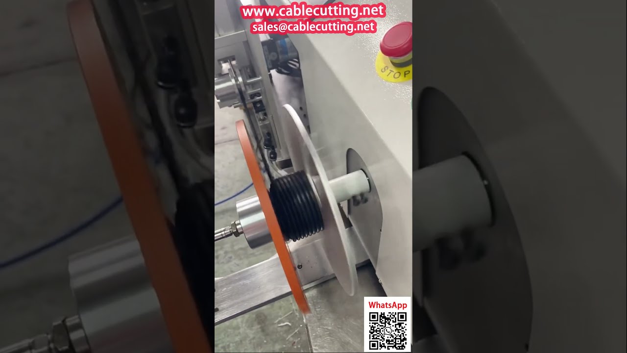 เครื่องพันสายไฟอัตโนมัติ พร้อมระบบนับเมตรแม่นยำ จัดเรียงอย่างเป็นระเบียบ