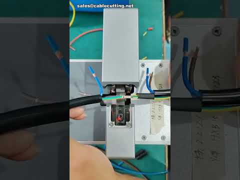 Ultrasonic Wire Harness Welding Machine 3x 2.5mm² + 1x Tinned Copper Wire Perfect Result #factory