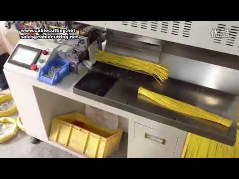 เครื่องตัดและปอกสายไฟอัตโนมัติเต็มรูปแบบ รุ่น 43 9999mm1 | ตัดและปอกสายไฟความเร็วสูงแม่นยำ