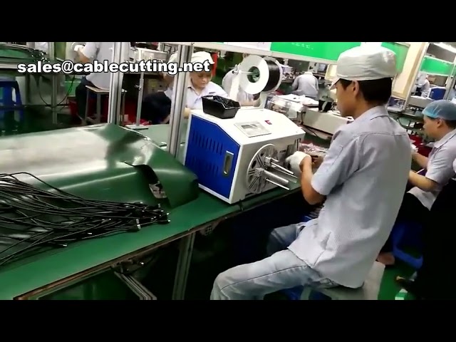 เครื่องพันและมัดสายไฟ DC/AC อัตโนมัติสำหรับอุตสาหกรรม