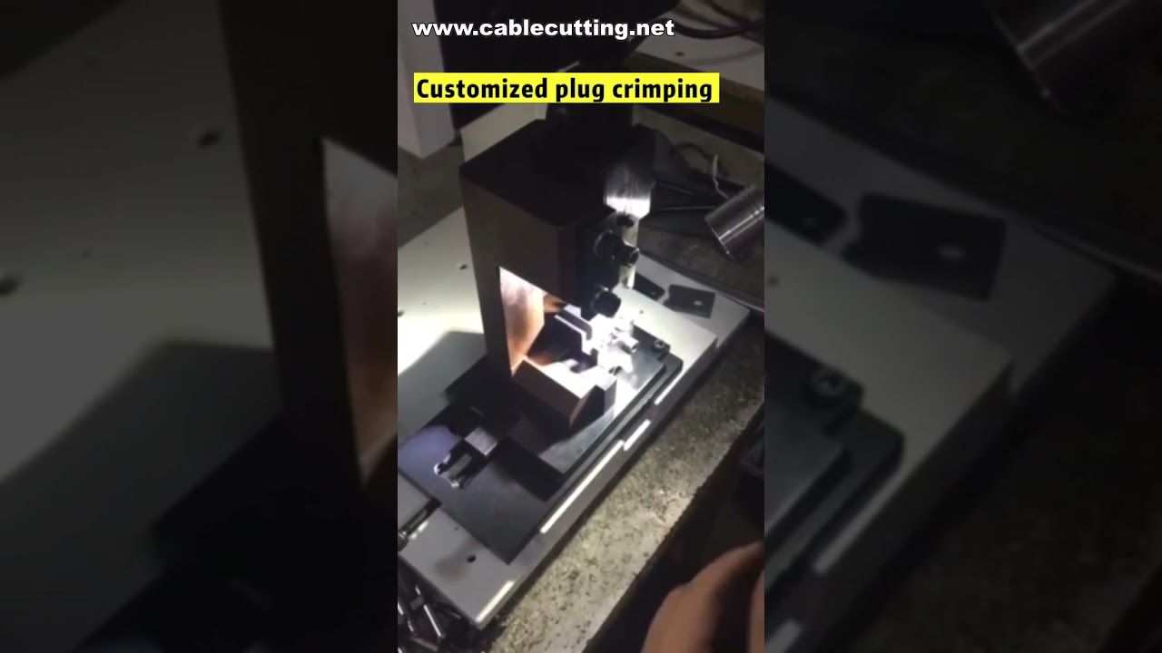 Electrical Terminal Crimping Machine for Flat Wire Making and Processing