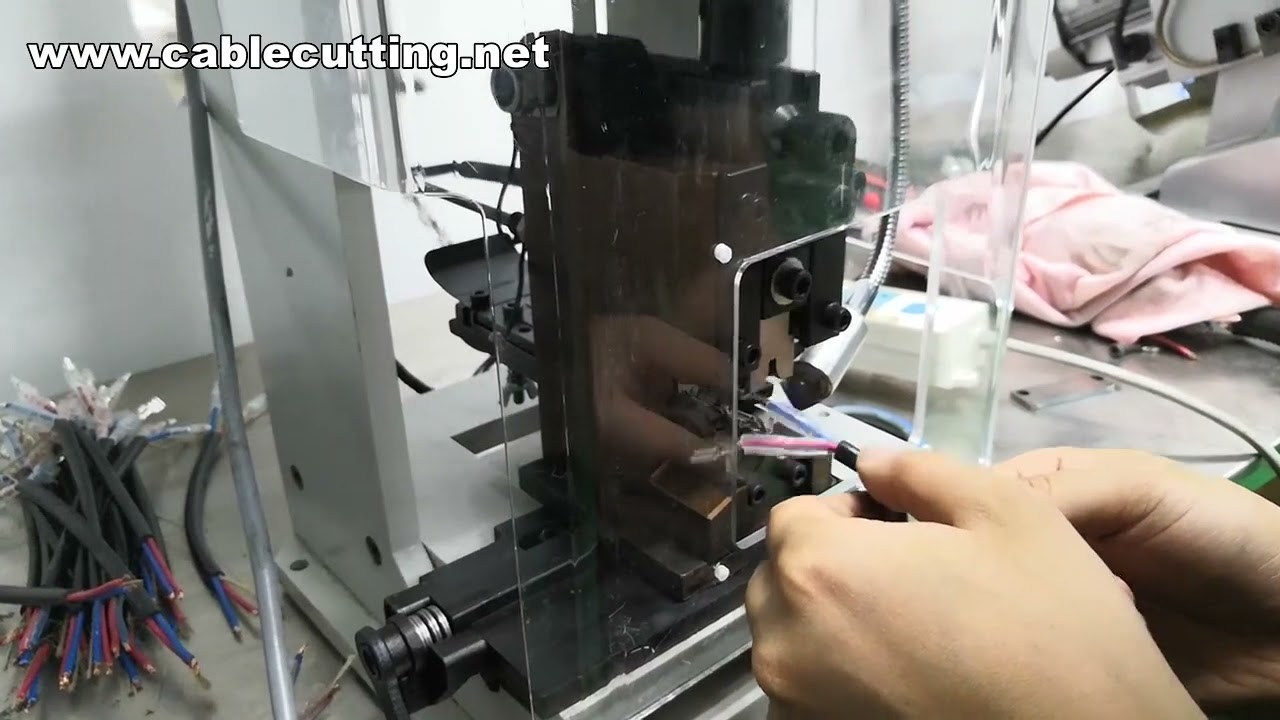 เครื่องปั๊มหัวเทอร์มินัลสายไฟอัตโนมัติ | เครื่องปั๊มหัวเตอรฺมินัลไฟฟ้า | เครื่องปั๊มหัวแหวน