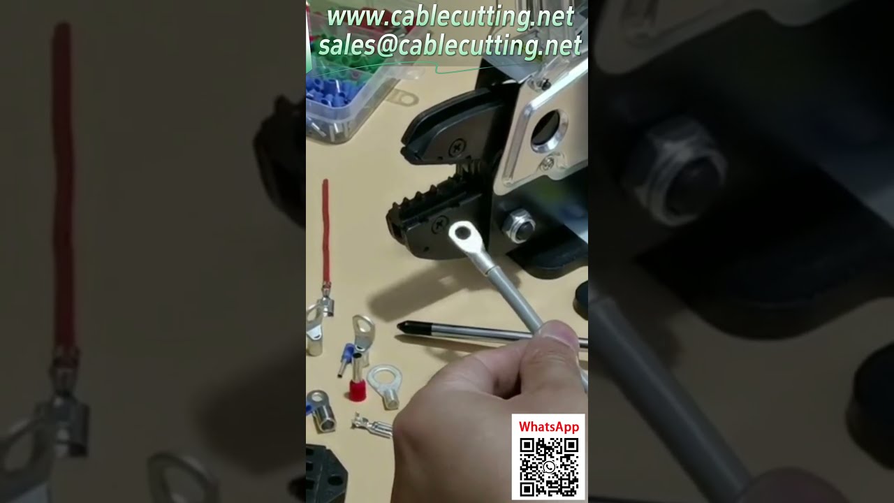 【5ND Pneumatic Crimping Machine】กระบอกสูบแบบ Single Acting ที่ปรับแต่งได้ ประหยัดลมและเร็วขึ้น 0.25-16 ตร.มม.
