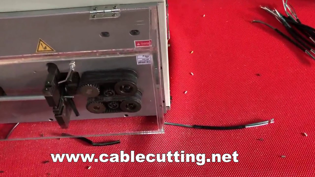 เครื่องปอกสายไฟและเครื่องตัดสายไฟอัตโนมัติ | www.cablecutting.net