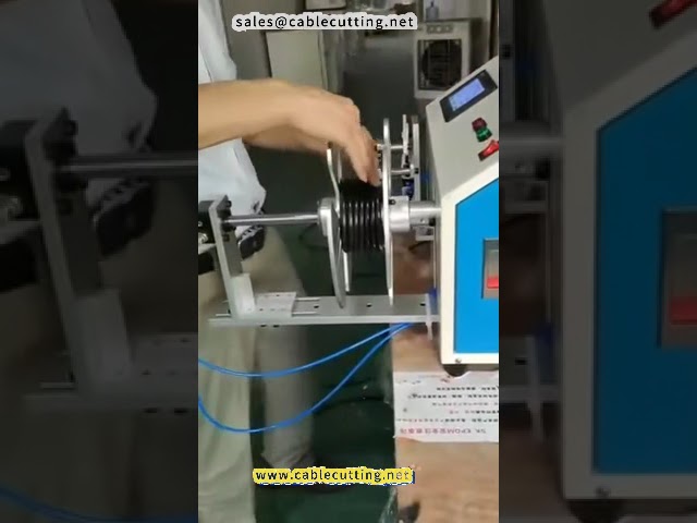เครื่องพันและมัดลวดอัตโนมัติรุ่น 2 พร้อมฟังก์ชันวัดความยาวอย่างแม่นยำ