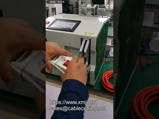 เครื่องมัดสายเคเบิลอัตโนมัติเต็มรูปแบบสำหรับสาย Audio Video และสายซิลิโคน | เครื่องห่อพันสายไฟอัตโนมัติ