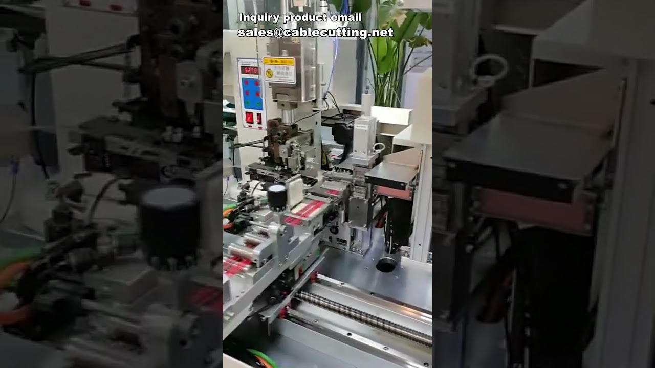 เครื่องย้ำขั้วต่อสายไฟอัตโนมัติ | เครื่องประมวลผลสายไฟหลายเส้น | เครื่องจุ่มสายไฟ
