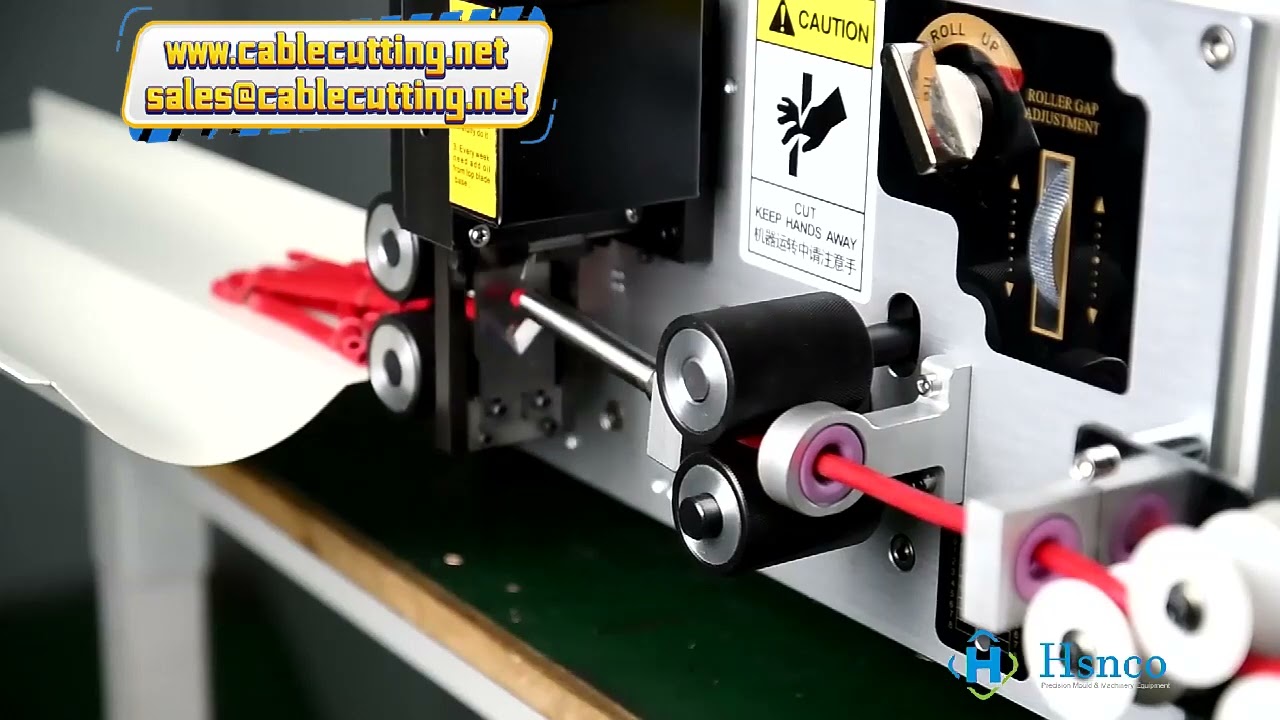 เครื่องตัดลอกปอกสายไฟ 6mm2 ใบมีดเสริม ขับเคลื่อน 4 ล้อ | Wire Stripping Machine
