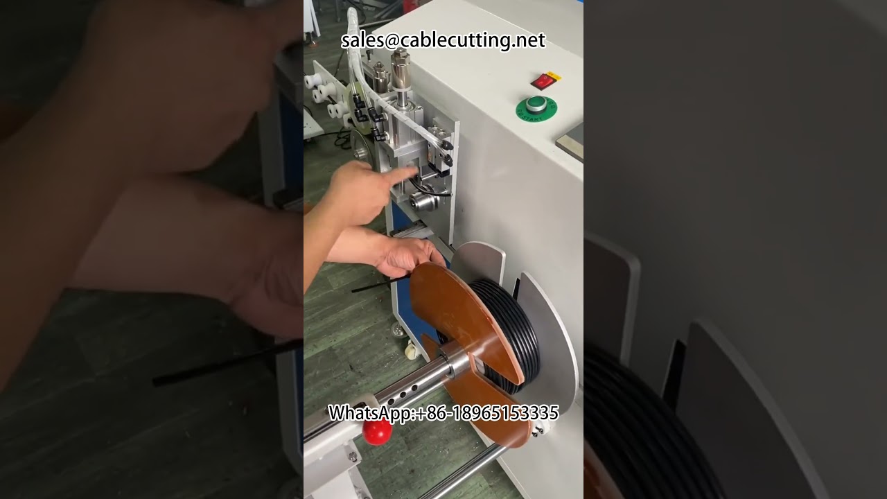 Automatic Meter Counting, Sorting, Cutting, Winding, and Tying Machine