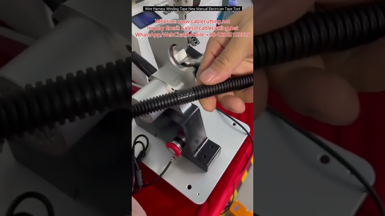 Manual Wire Harness Winding Tape Tool for Electricians