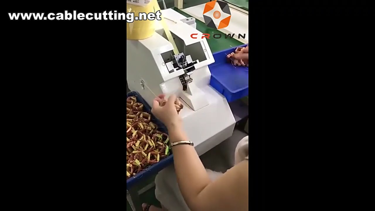 เครื่องม้วนคอยล์อัตโนมัติ พร้อมระบบพันเทปสายไฟ | Coil Winding & Taping Machine