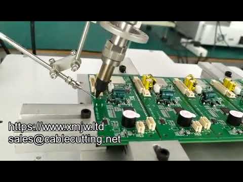 หุ่นยนต์บัดกรีอัตโนมัติแบบหลายแกนตั้งโต๊ะ สำหรับ PCB และสายไฟ | เครื่องบัดกรีตั้งโต๊ะ ราคาคุ้มค่า