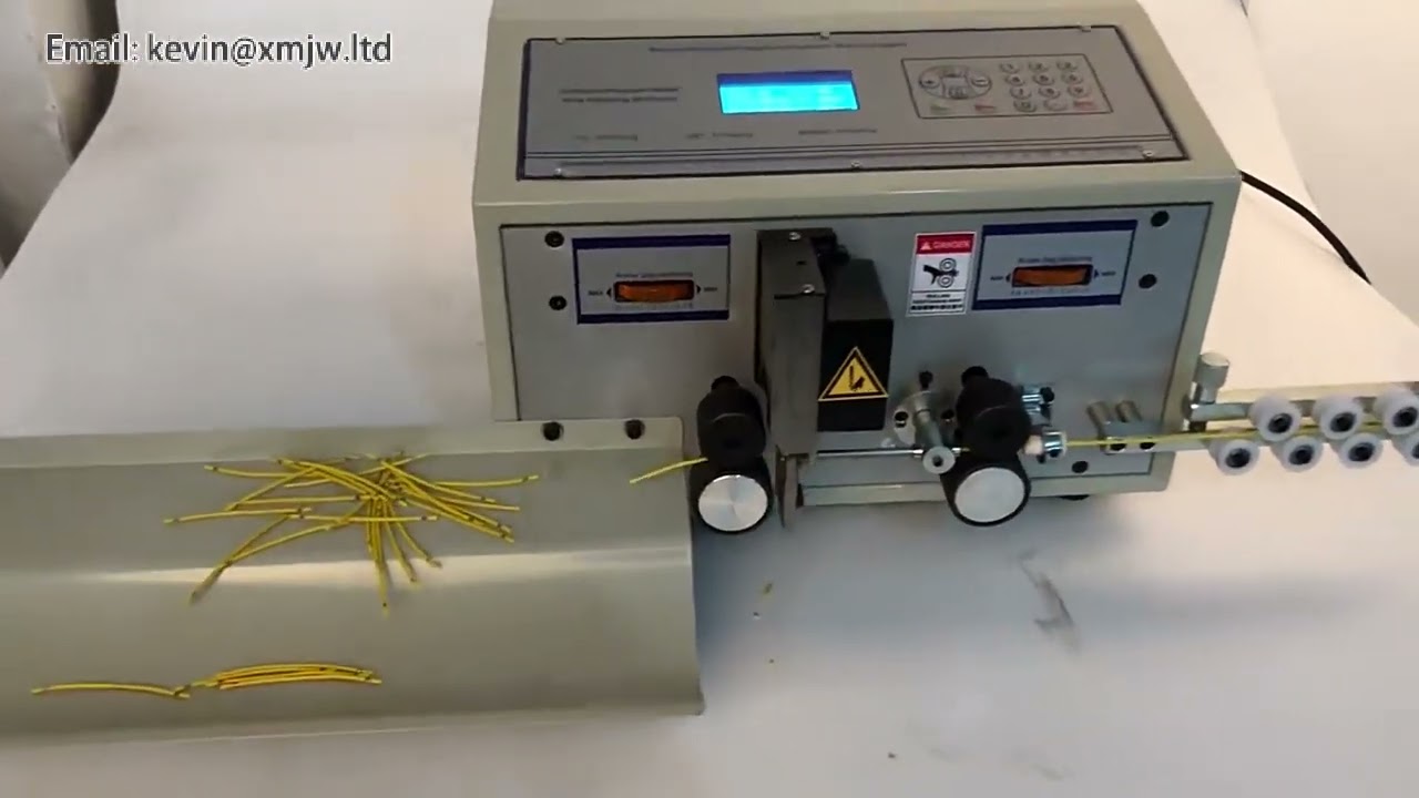 เครื่องปอกสายไฟอัตโนมัติรุ่น Double Wire Peel and Cut (ภาษาอังกฤษ) – เพิ่มประสิทธิภาพการผลิต