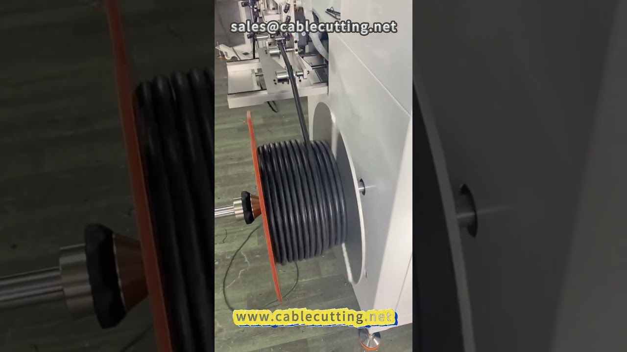 เครื่องม้วนสายไฟและสายเคเบิลประสิทธิภาพสูง #เครื่องม้วนสายไฟ #เครื่องพันสายเคเบิล #เครื่องแปรรูปสายไฟอัตโนมัติ