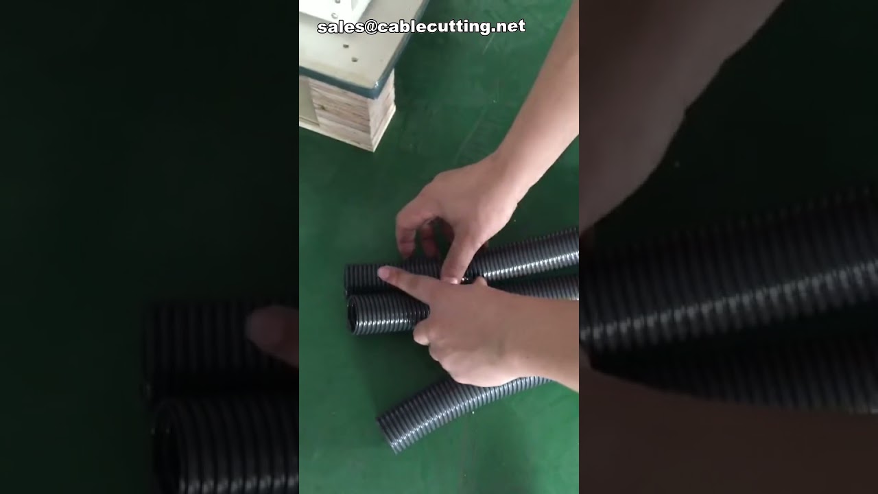 เครื่องตัดท่อ PVC อัตโนมัติ เครื่องตัดท่อพลาสติกประสิทธิภาพสูง