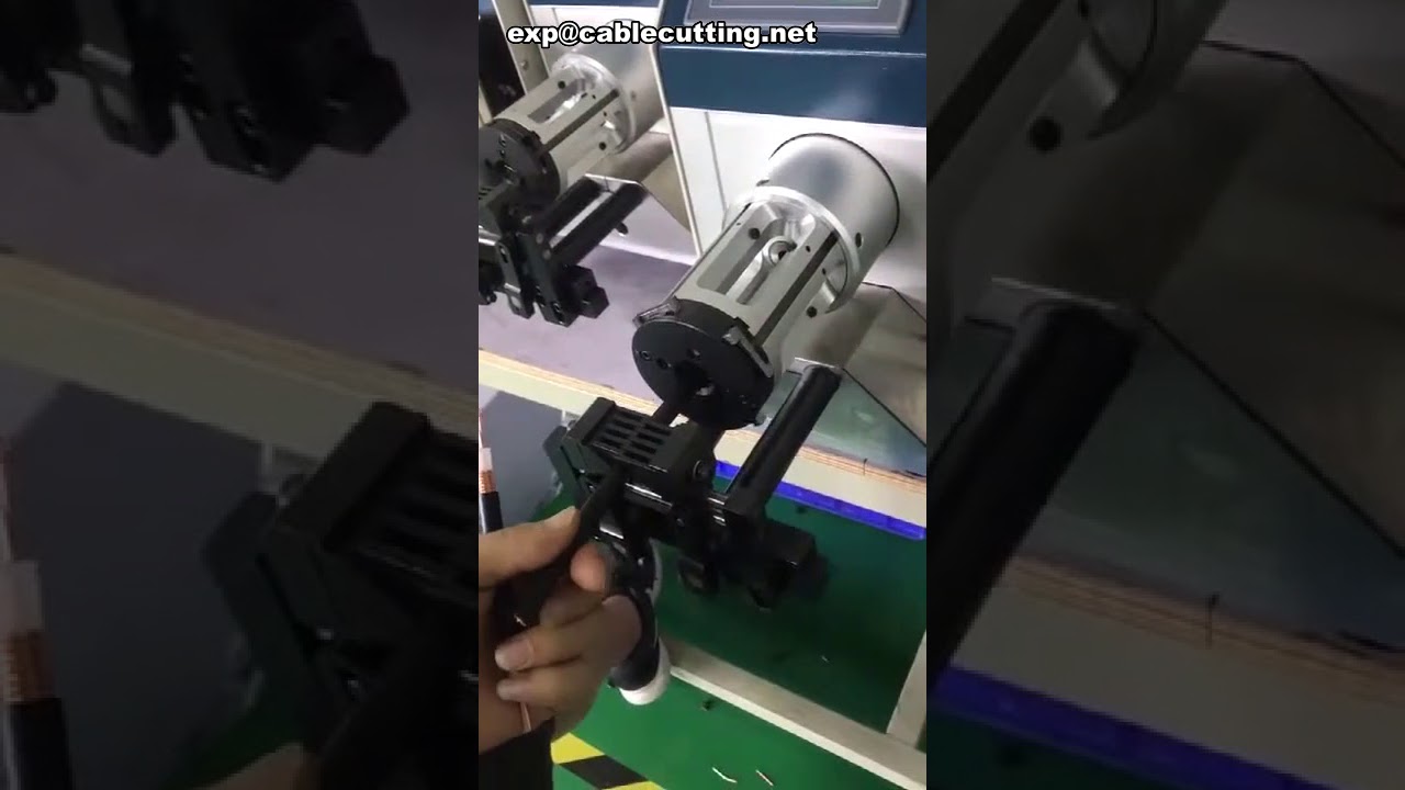 Coaxial Cable Peeling and Stripping Machine | Automated Coax Wire Processor
