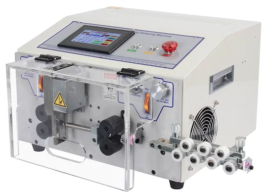 การควบคุมเครื่องปอกและตัดสายไฟด้วยหน้าจอสัมผัส WPM-JE2S